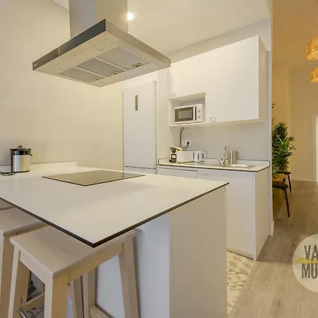 Central&Modern Apt 4Hab Para 9P En La Latina Madrid Buitenkant foto